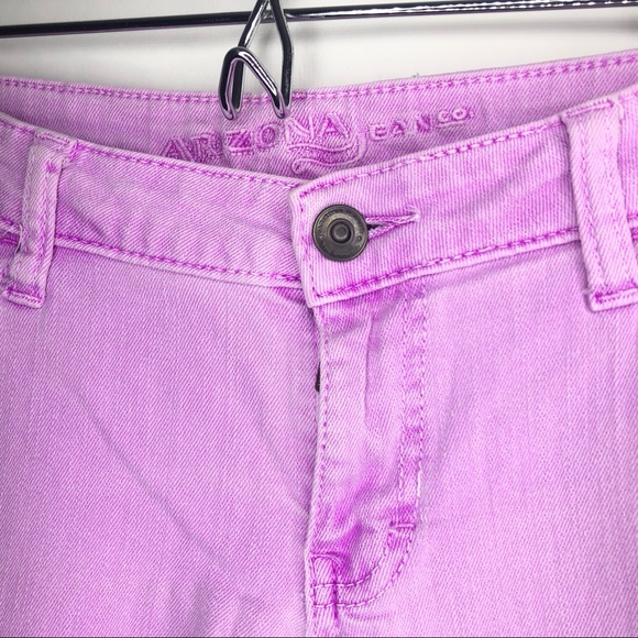 ARIZONA JEAN CO jeans tapered leg pink 13 - Picture 8 of 11